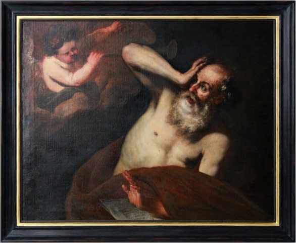 Image 1 of the artwork "Die Vision des heiligen Hieronymus" by Giovanni Dò on art24