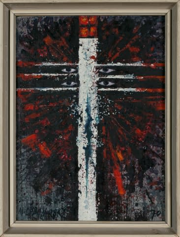 Image 1 of the artwork "Smírčí kříž II" by Mikuláš Lubomírský on art24