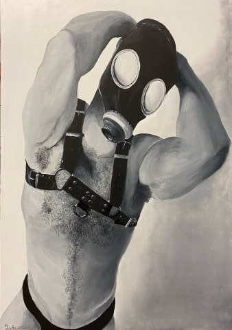 Bild 1 des Kunstwerks "MASKED" von C-Locke auf art24