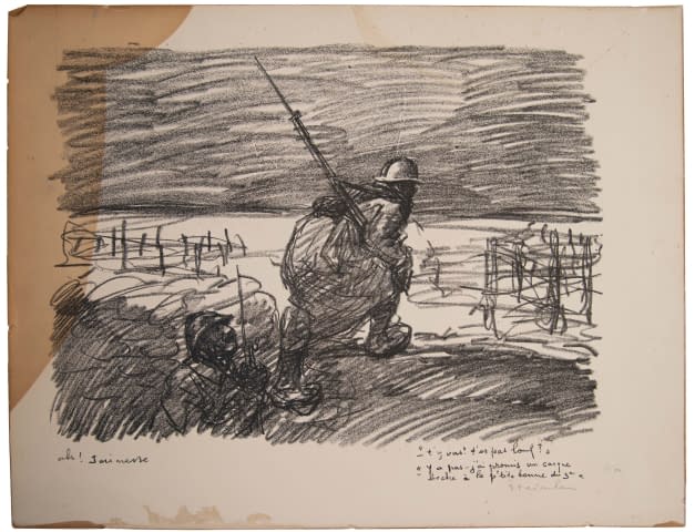 Bild 1 des Kunstwerks "ah j‘ai noté" von Théophile Alexandre Steinlen auf art24