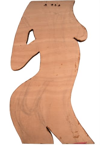 Image 3 of the artwork "Lady in Wood" by Roli on art24