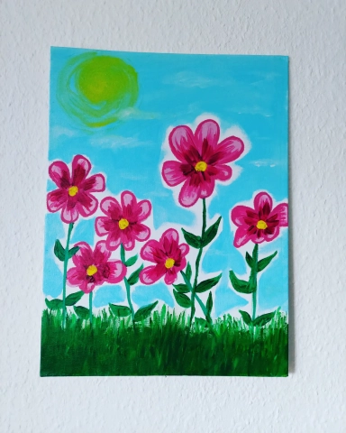 Bild 3 des Kunstwerks "Blumen" von Nomi Morina auf art24