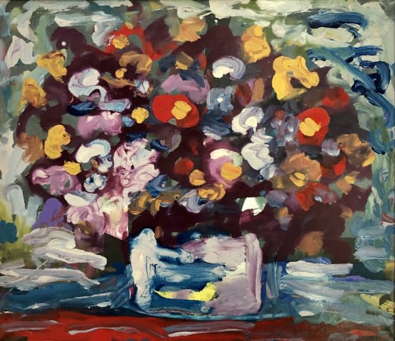 Image 2 of the artwork "Virág Csendélet/ Blumenstilleben" by Pasaréti Csepeli Varró Németh Miklós on art24