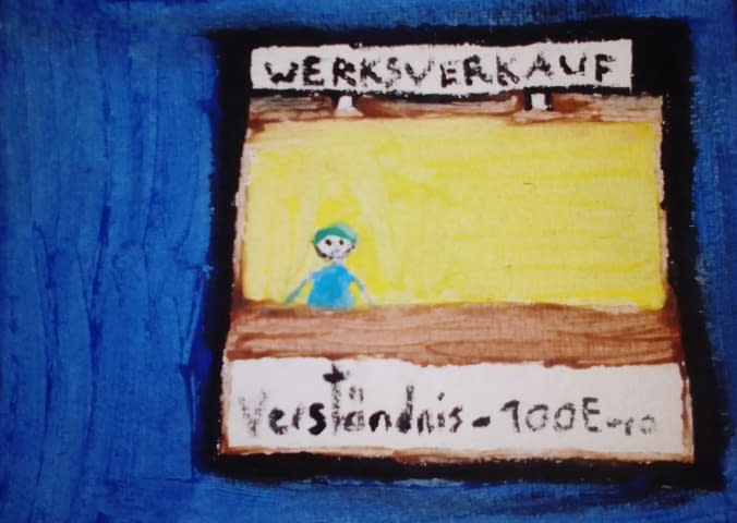 Image 1 of the artwork "Grusskarte "Verständnis entgegnen"" by Alexander E. on art24