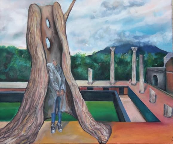 Image 1 de l'œuvre "Villa Adriana" par Judit Flamich sur art24