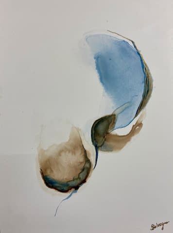 Image 1 of the artwork "BLUE DREAMS III" by Silvia Salvagno on art24