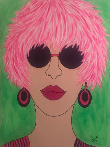 Bild 1 des Kunstwerks "Miss Gaga" von Karin Koppenhagen auf art24