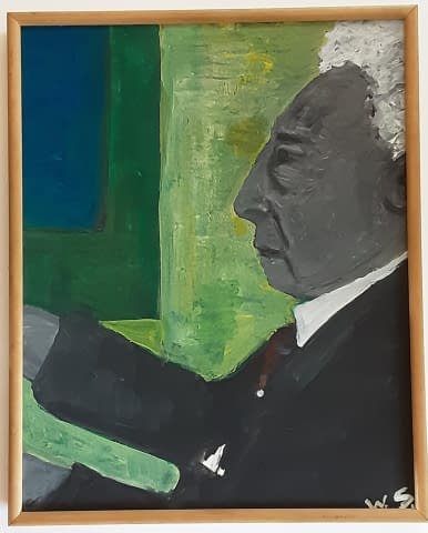 Bild 1 des Kunstwerks "Porträt Artur Rubinstein" von Wolfgang Söring auf art24