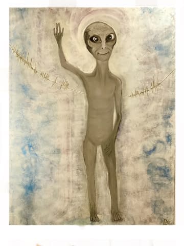 Image 1 of the artwork "Alien" by Doks on art24