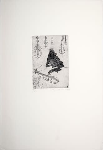 Image 1 of the artwork "Aus Hoffmanns Erzählungen 7/40" by Jan Jedlicka on art24