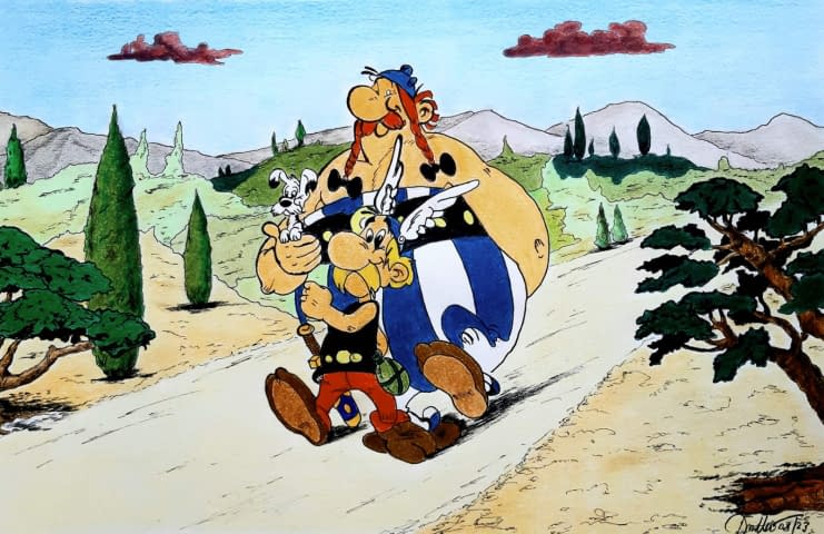 Image 1 of the artwork "Asterix and Obelix" by Dimitris on art24