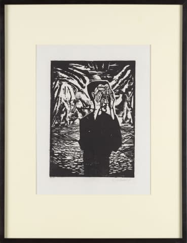 Bild 2 des Kunstwerks "Mann in der Ebene" von Erich Heckel auf art24