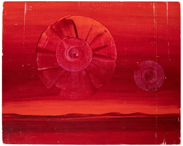 Image 1 of the artwork "Rote Landschaft" by Edith Irving-Sommer on art24