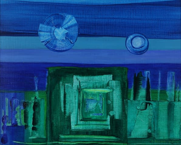 Image 1 of the artwork "Traumstruktur" by Edith Irving-Sommer on art24