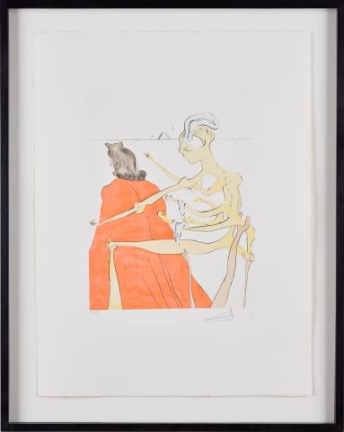 Image 1 of the artwork "Le Dos Divin de Gala" by Salvador Dalí on art24