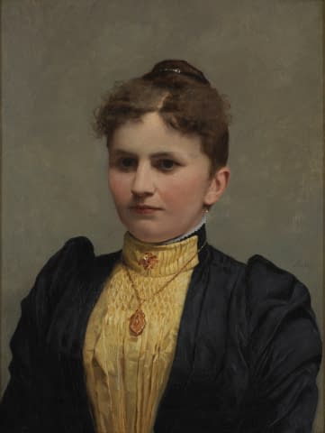 Image 4 of the artwork "Doppelporträt Zimmermann-Schönauer" by Albert Samuel Anker on art24