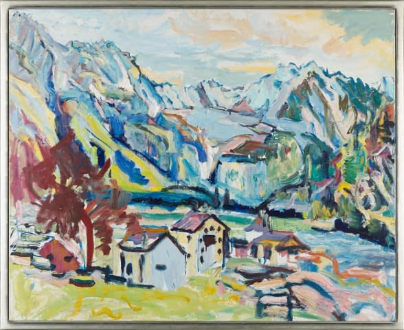 Image 1 of the artwork "Bergsee" by Willy Röthlisberger on art24