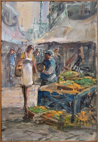 Image 1 of the artwork "Markt" by Artist Wanted on art24