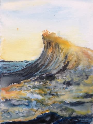 Image 1 of the artwork "la vague" by Leah Sophie on art24