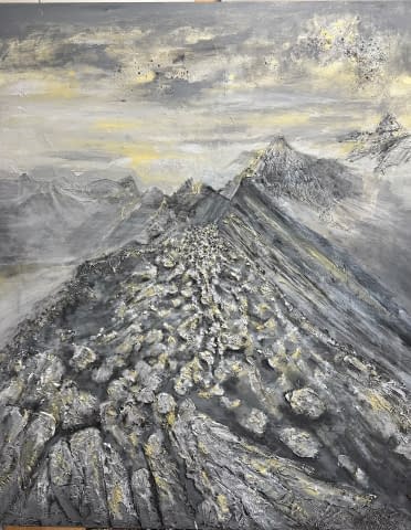 Image 1 of the artwork "Narrow Ridge" by Bruno Bonati on art24