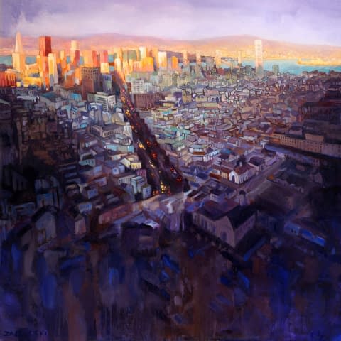 Image 1 de l'œuvre "San Fransisco" par Mihaïl Zablodski sur art24