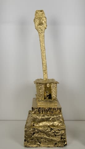 Image 1 of the artwork "Skulpturales Objekt (Pinselmann)" by Eugen Meier Mathévie on art24