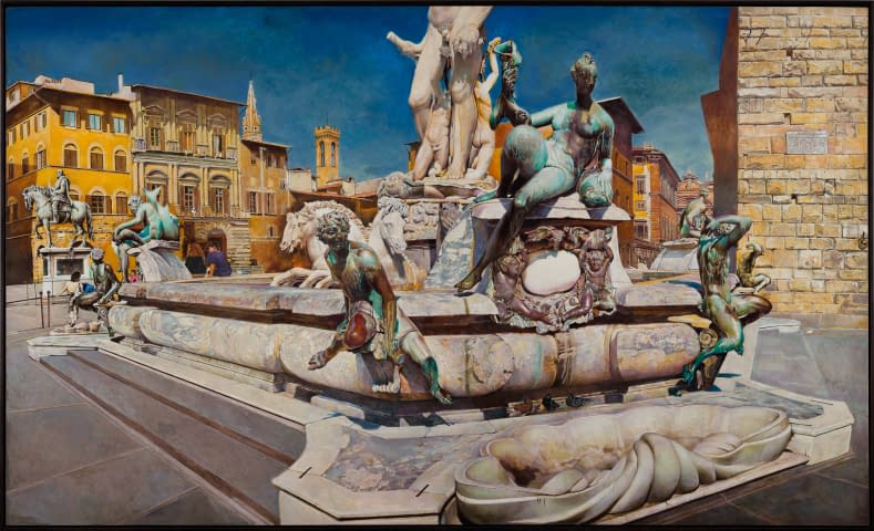 Image 1 of the artwork "Neptun Brunnen. Florenz" by Rudolf Häsler on art24