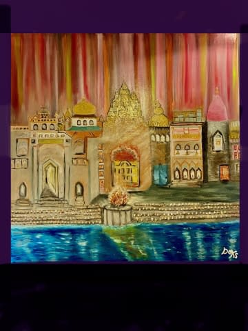 Image 1 de l'œuvre "Varanasi" par Doks sur art24