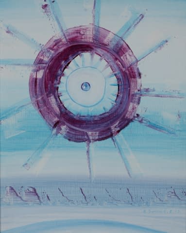 Image 1 of the artwork "Wintersonne" by Edith Irving-Sommer on art24