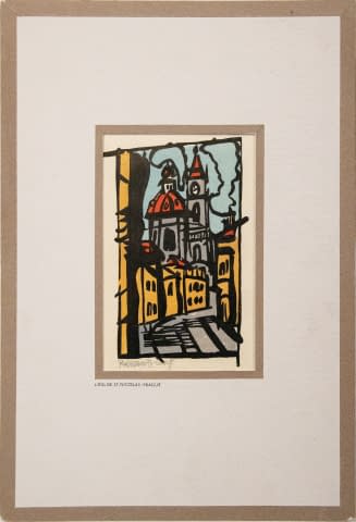 Bild 1 des Kunstwerks "L'Église St. Nicolas Prague" von Artist Wanted auf art24