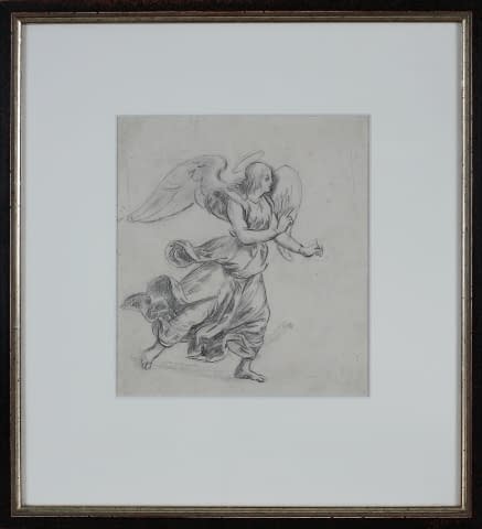 Image 1 of the artwork "Zeichenstudie eines Engels" by Arthur Joseph Guéniot on art24