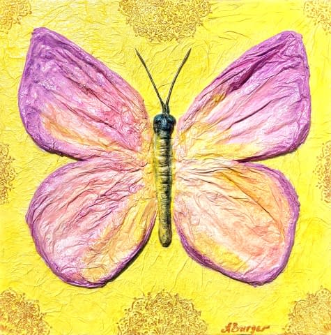 Image 1 of the artwork "Spring Butterfly" by Anna Burger on art24