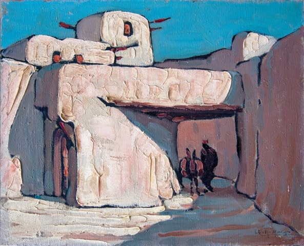 Image 2 de l'œuvre "Kuteife Piste de Palmyre Syrie (dt.: Kuteife/ Al Qutayfah – Weg nach Palmyre)" par Ch. A. Mangin sur art24