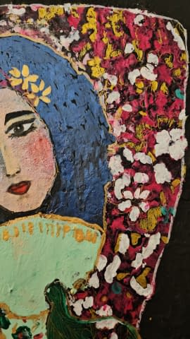 Image 4 of the artwork "The woman and the smell of heaven" by Ghazal Ashrafian on art24