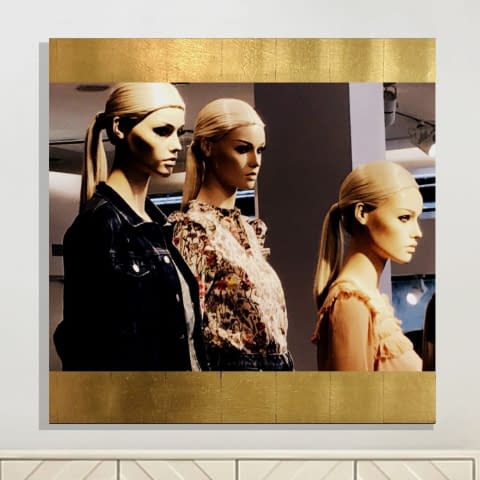 Image 2 of the artwork "VENICE GIRLS GOLD" by HUGO KOEHLER on art24