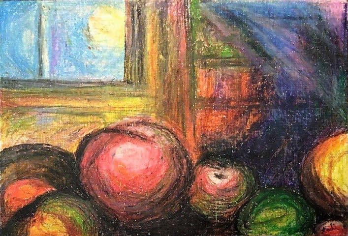 Bild 1 des Kunstwerks "Apples" von Artem Zaretskov auf art24