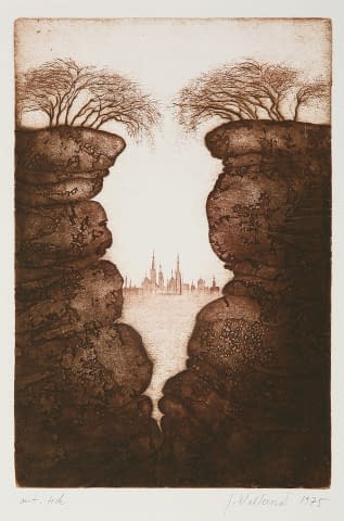 Image 1 of the artwork "Schlucht" by Jitka Walterová on art24