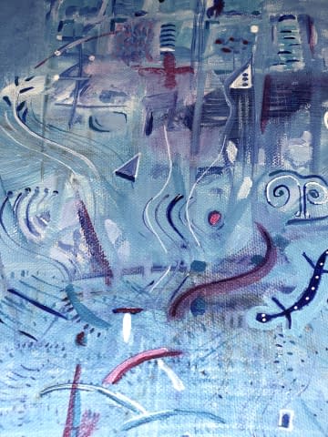 Bild 2 des Kunstwerks "the blue" von Peters Atelier Austria auf art24