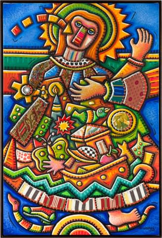 Image 1 of the artwork "Virgen popular" by Alfredo Sosabravo on art24