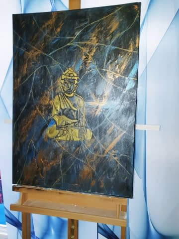 Bild 4 des Kunstwerks "Buddha" von DAgis Welt auf art24