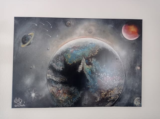 Image 4 of the artwork "Blick vom Mars" by D.Rei on art24