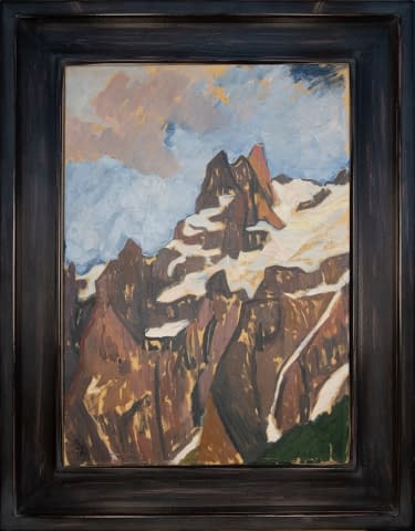 Bild 1 des Kunstwerks "Pizzo Bacone" von Giovanni Giacometti auf art24