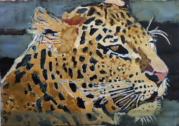 Bild 1 des Kunstwerks "Leopard" von johannes  petrus  lehner auf art24