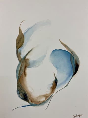 Image 1 of the artwork "BLUE DREAMS II" by Silvia Salvagno on art24