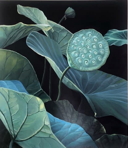 Image 1 of the artwork "Lotus seeds 1" by Clarissa P. Valaeys on art24