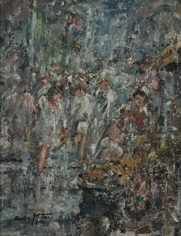 Bild 2 des Kunstwerks "La gente (dt. Leute)" von Cosimo de Mitrii auf art24