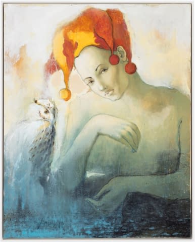 Image 1 of the artwork "la conciencia y el bufón" by Jesús Nodarse Valdés on art24