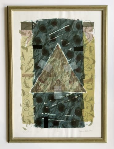Image 1 of the artwork "Hajnali piramis/ Pyramide der Morgendämmerung 18/25." by Péter Bereznai on art24