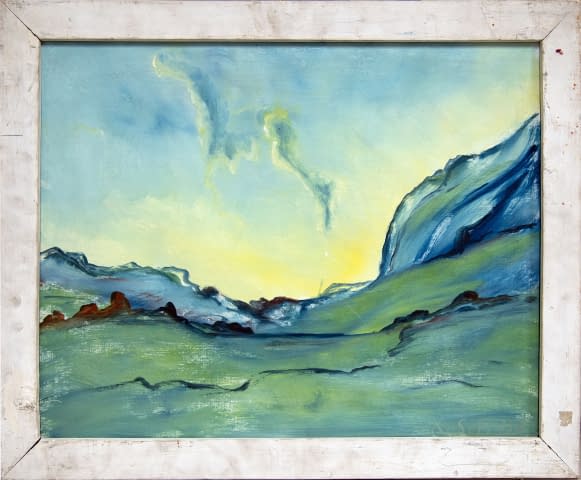 Bild 1 des Kunstwerks "Bergtal am Morgen" von Artist Wanted auf art24