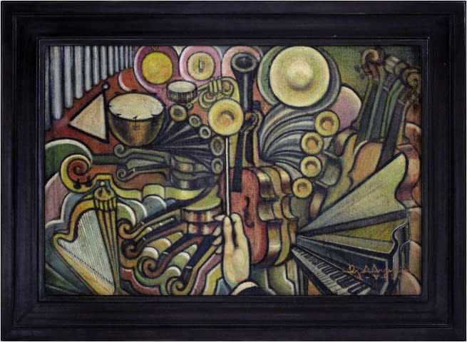 Image 2 of the artwork "Instrumenten-Orchester" by Antonio Argudín on art24